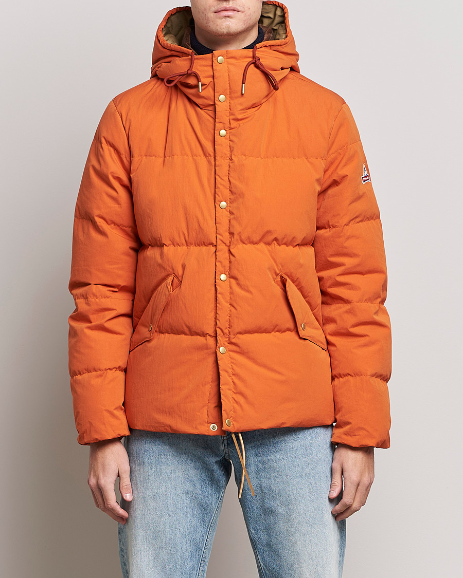 Homme | Manteaux Et Vestes | Holubar | Crinkle Jacket Dark Orange