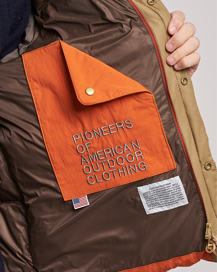 Homme | Manteaux Et Vestes | Holubar | Crinkle Jacket Dark Orange