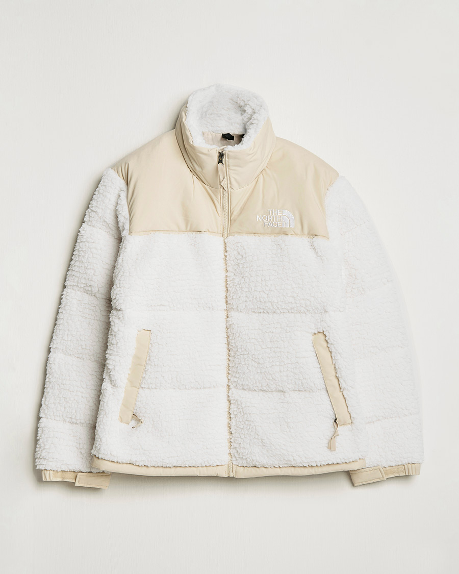 Homme | Manteaux Et Vestes | The North Face | Nuptse Sherpa Jacket Gardenia White