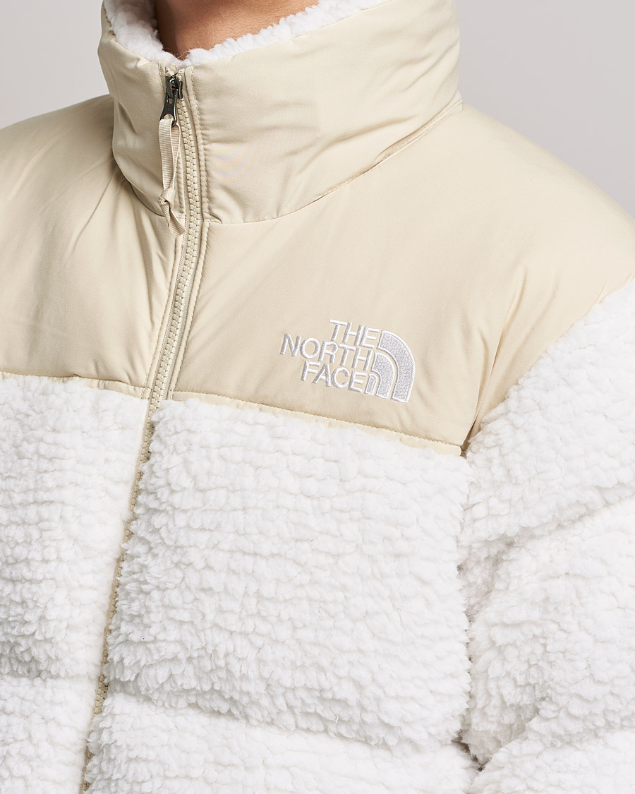 Homme | Manteaux Et Vestes | The North Face | Nuptse Sherpa Jacket Gardenia White