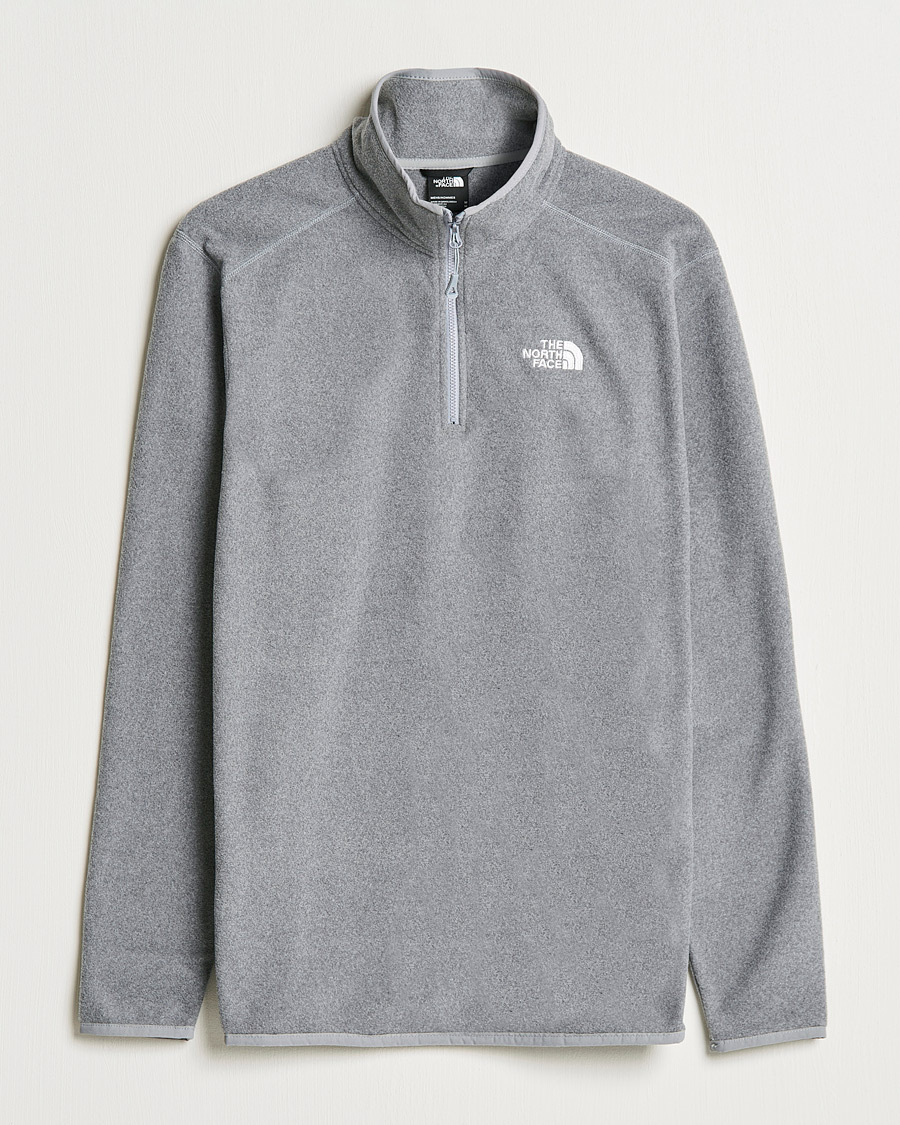 Homme | Pulls Et Tricots | The North Face | 100 Glacier 1/4 Zip Grey Heather