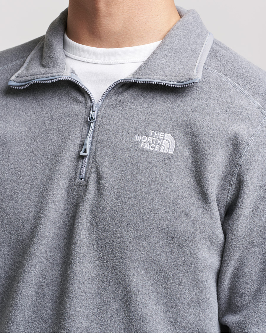 Homme | Pulls Et Tricots | The North Face | 100 Glacier 1/4 Zip Grey Heather