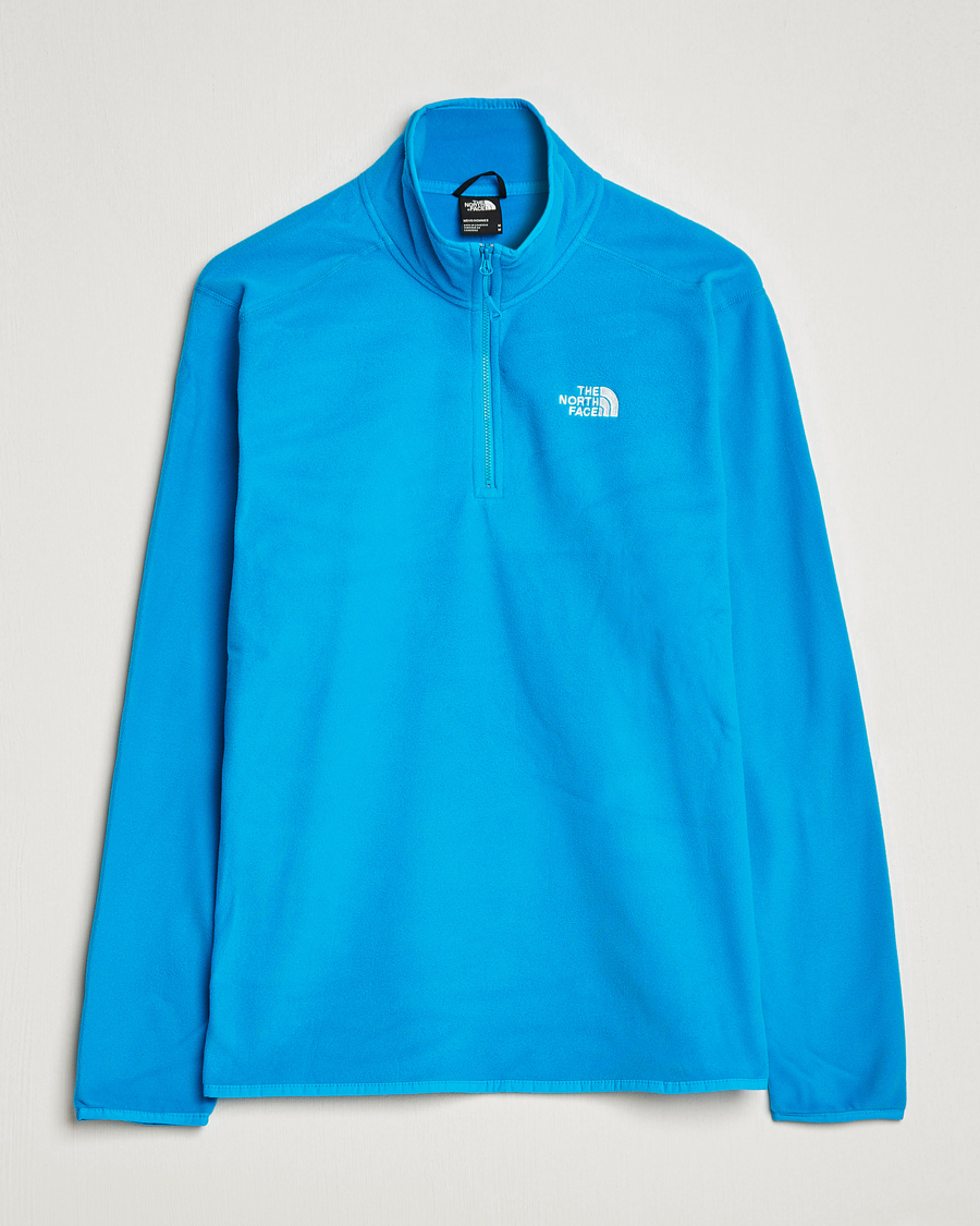 Homme | Pulls Et Tricots | The North Face | 100 Glacier 1/4 Zip Acoustic Blue