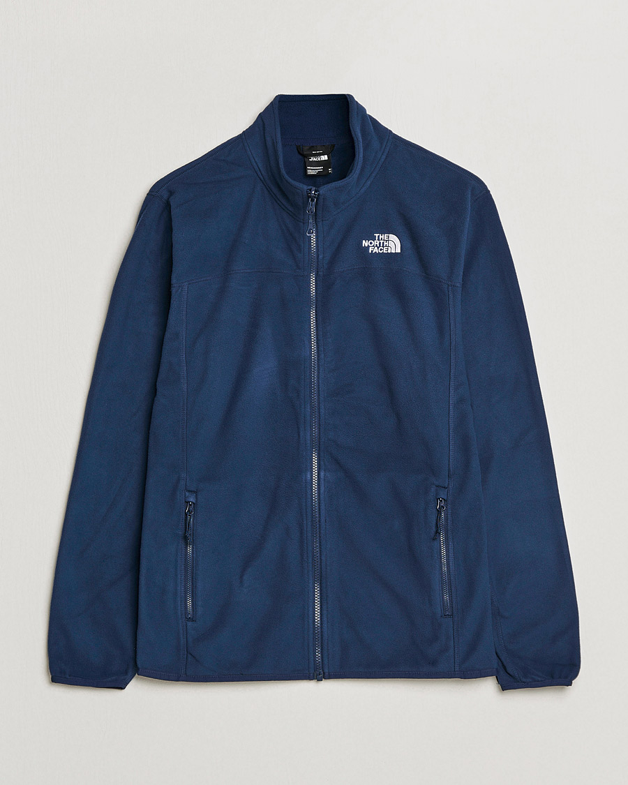 Homme | Pulls Et Tricots | The North Face | 100 Glacier Full Zip Summit Navy