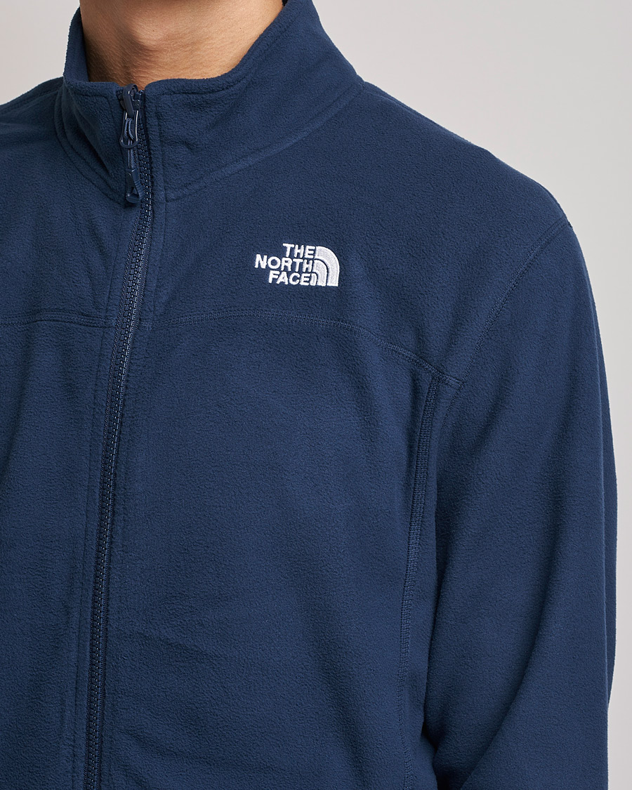 Homme | Pulls Et Tricots | The North Face | 100 Glacier Full Zip Summit Navy