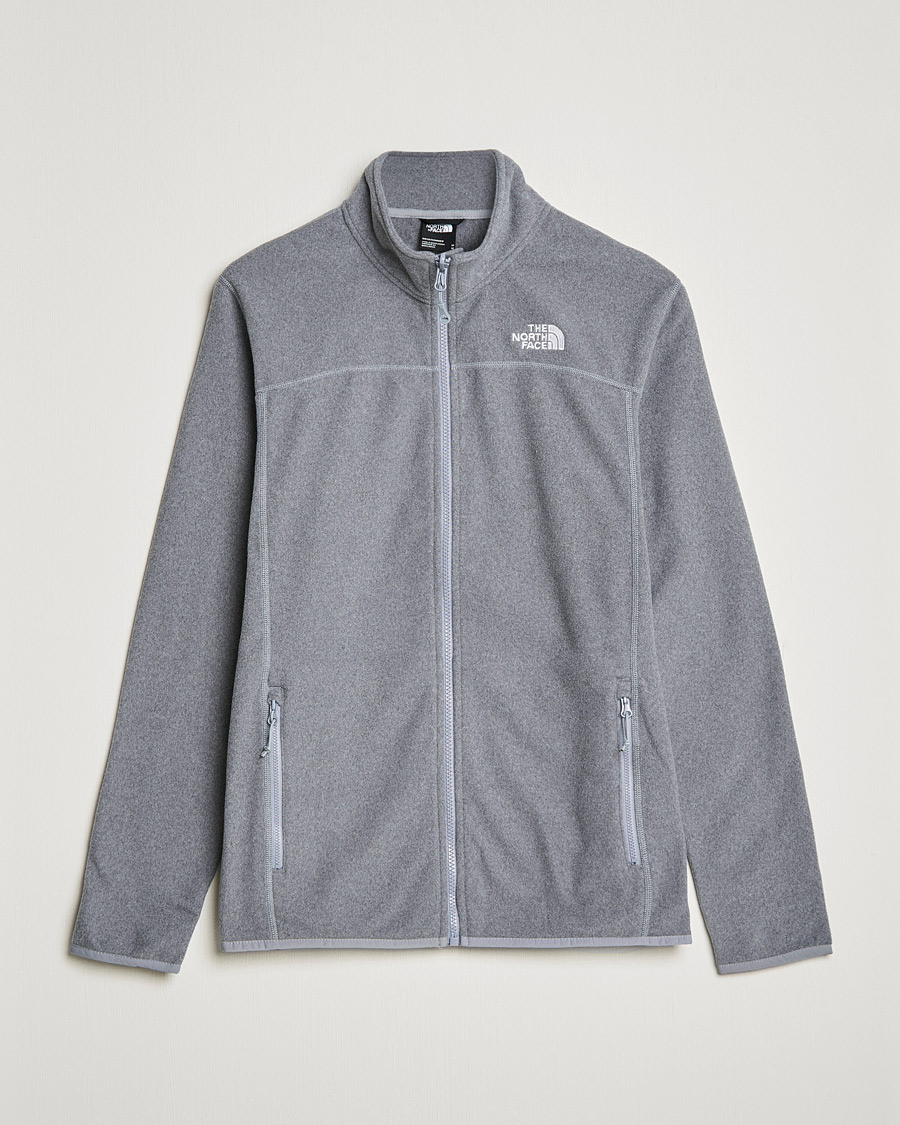 Homme | Pulls Et Tricots | The North Face | 100 Glacier Full Zip Grey Heather