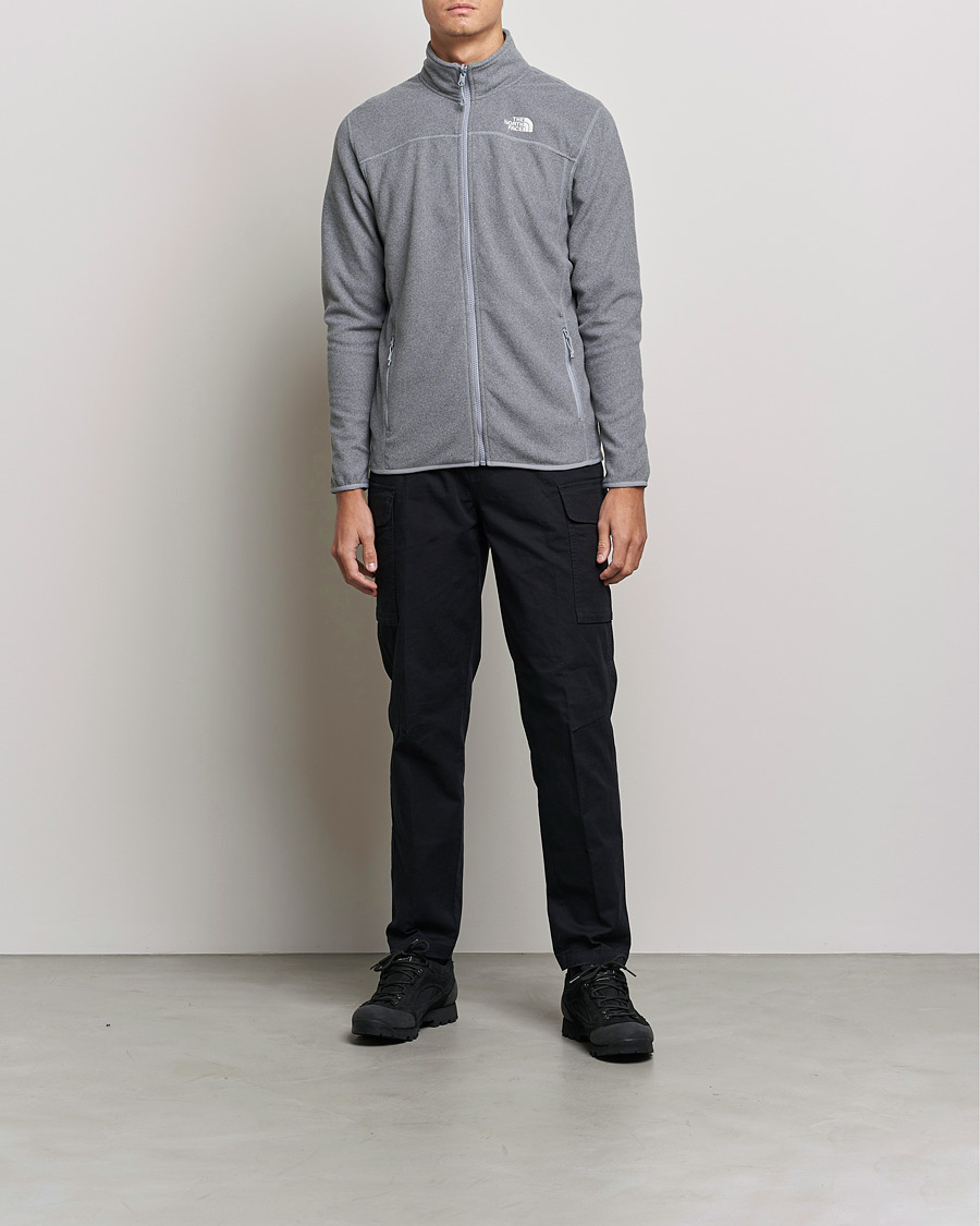 Homme | Pulls Et Tricots | The North Face | 100 Glacier Full Zip Grey Heather