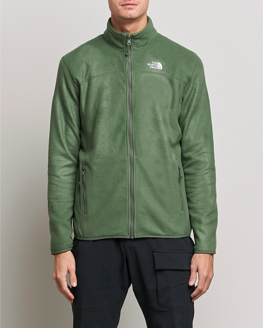 Homme | Pulls Et Tricots | The North Face | 100 Glacier Full Zip Thyme Green