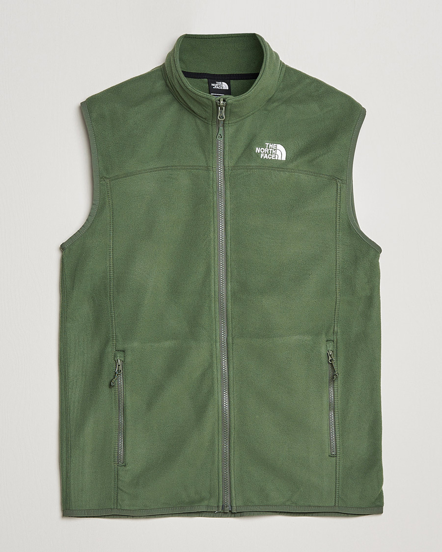 Homme | Pulls Et Tricots | The North Face | 100 Glacier Vest Thyme Green