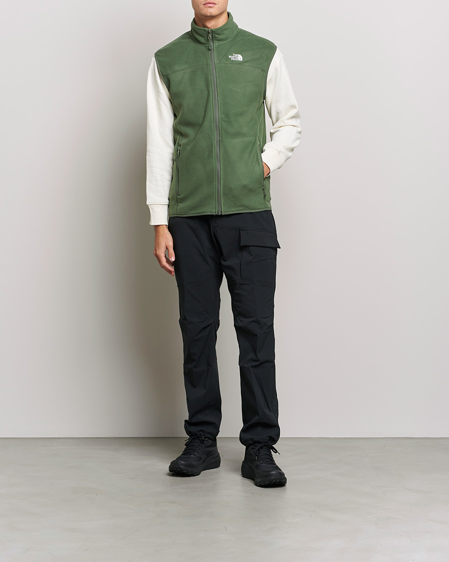 Homme | Pulls Et Tricots | The North Face | 100 Glacier Vest Thyme Green