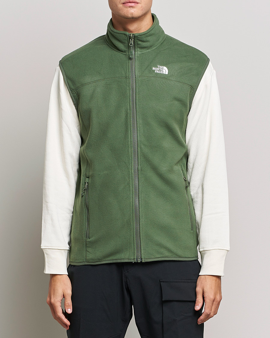 Homme | Pulls Et Tricots | The North Face | 100 Glacier Vest Thyme Green