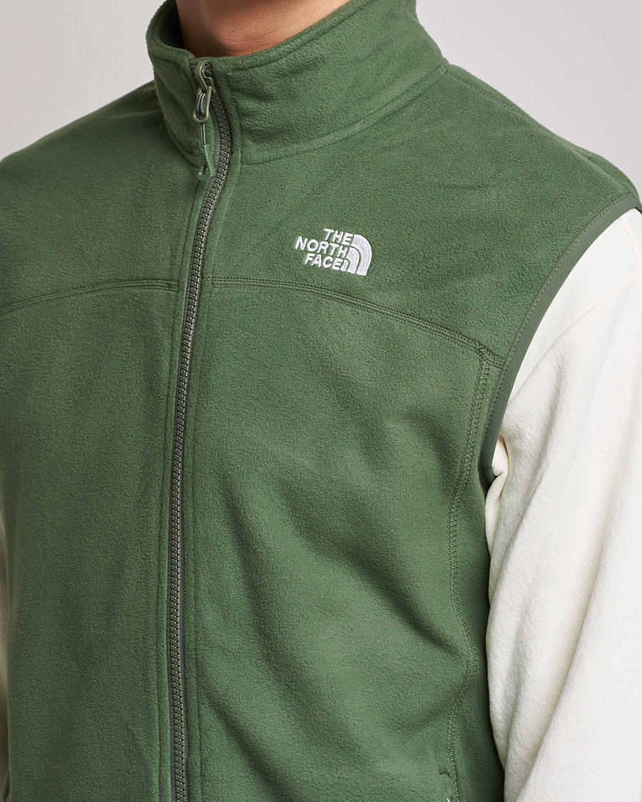 Homme | Pulls Et Tricots | The North Face | 100 Glacier Vest Thyme Green