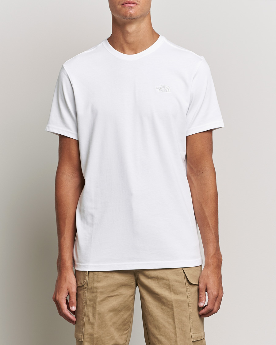 Homme | T-shirts | The North Face | Premium Simple Logo Tee White