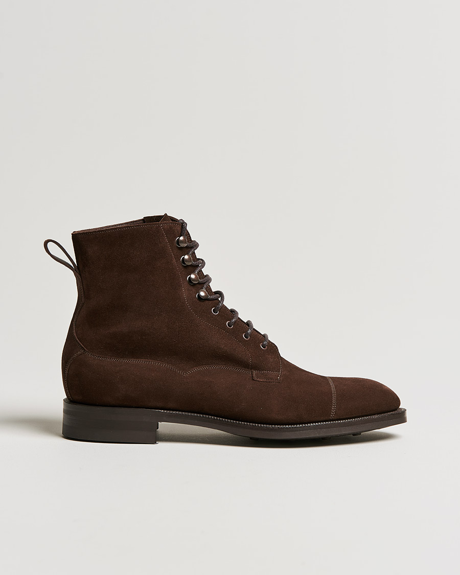Homme | Edward Green Galway Dainite Boot Mink Suede | Edward Green | Galway Dainite Boot Mink Suede