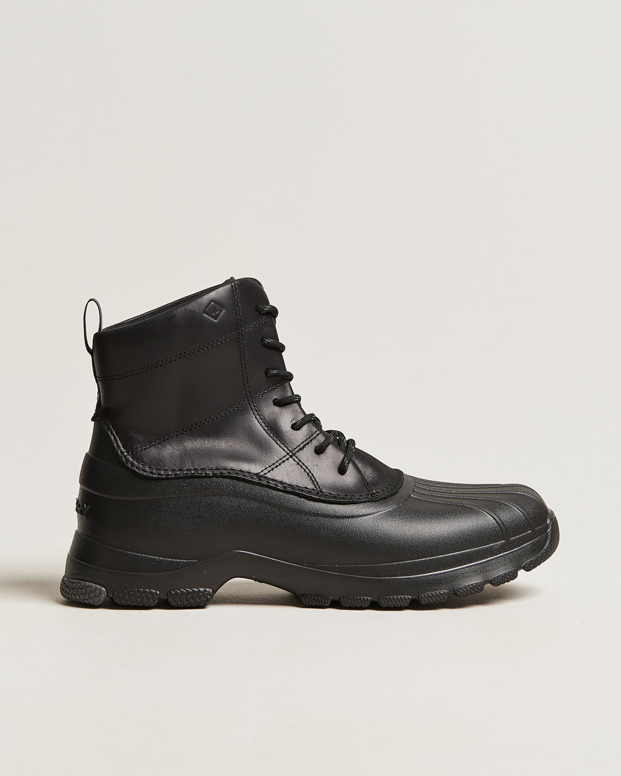 Homme | Sperry Duck Float Lace Up Core Boot Black | Sperry | Duck Float Lace Up Core Boot Black