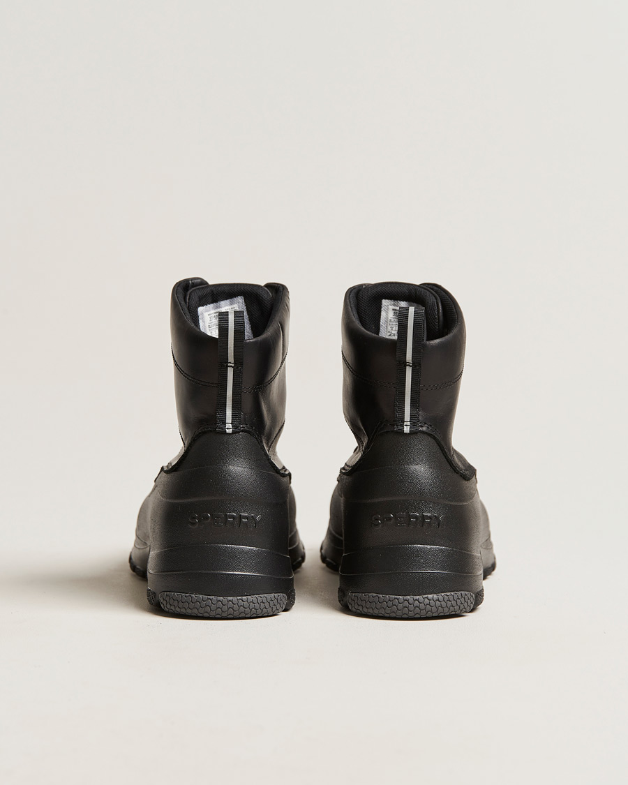 Homme | Sperry Duck Float Lace Up Core Boot Black | Sperry | Duck Float Lace Up Core Boot Black