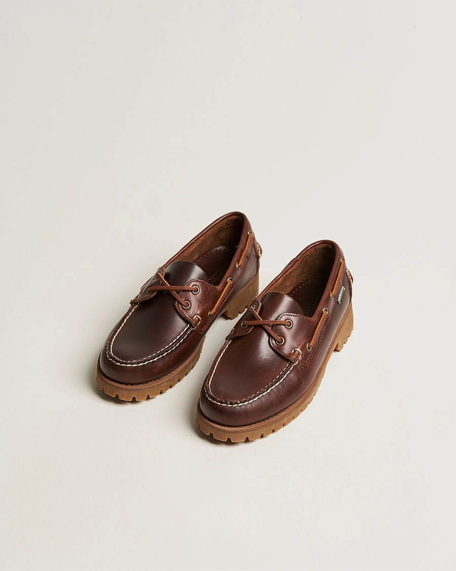 Homme | Chaussures Bateau | Sebago | Ranger Waxy Boat Shoe Brown Gum