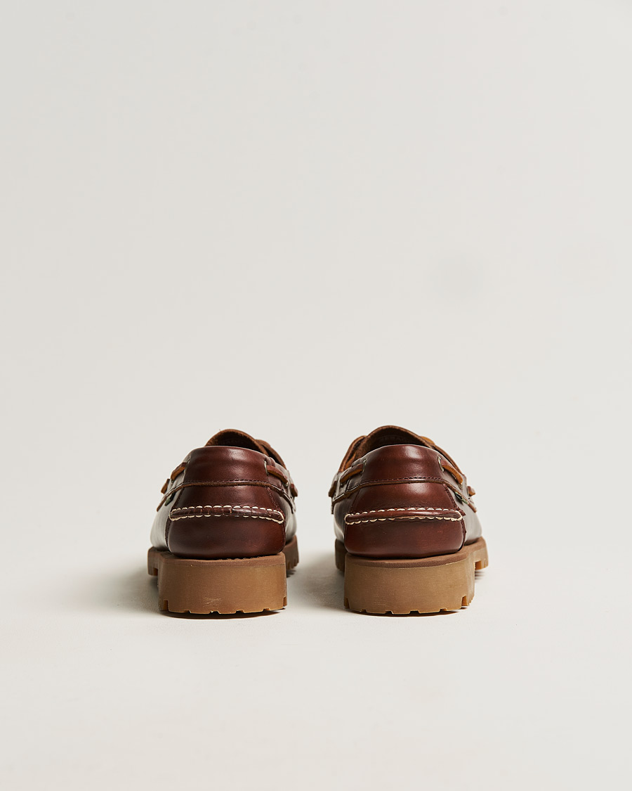 Homme | Loafers | Sebago | Ranger Waxy Leather Loafer Brown Gum