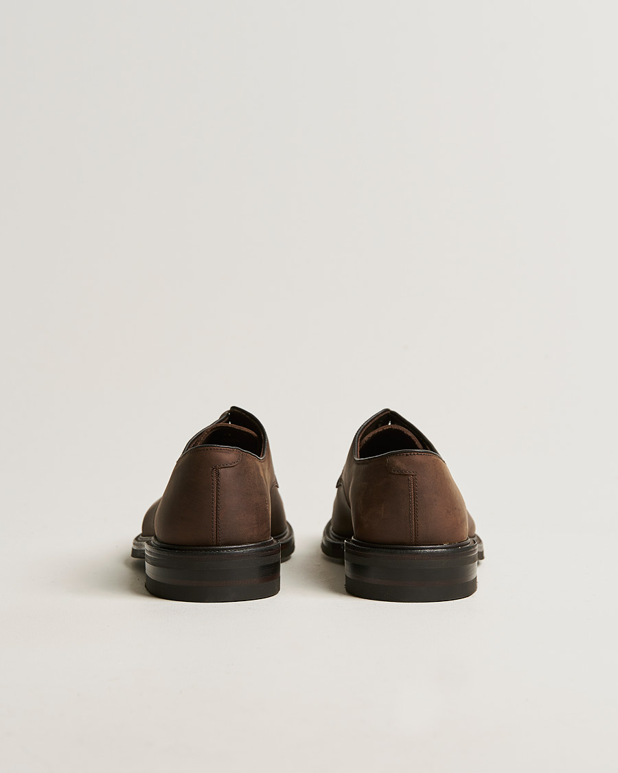 Homme | Loake 1880 Ampleforth Oiled Nubuck Toe-Cap Derby Brown | Loake 1880 | Ampleforth Oiled Nubuck Toe-Cap Derby Brown