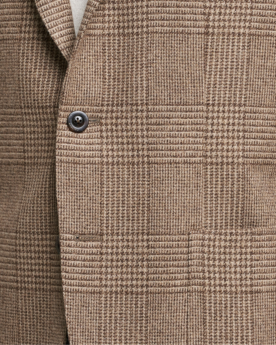 Homme | Blazers | Boglioli | K Jacket Prince Of Wales Check Blazer Beige