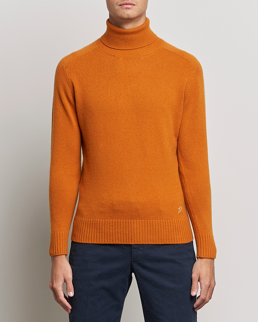 Homme | Pulls Et Tricots | Valstar | Cariaggi Cashmere Rollneck Orange