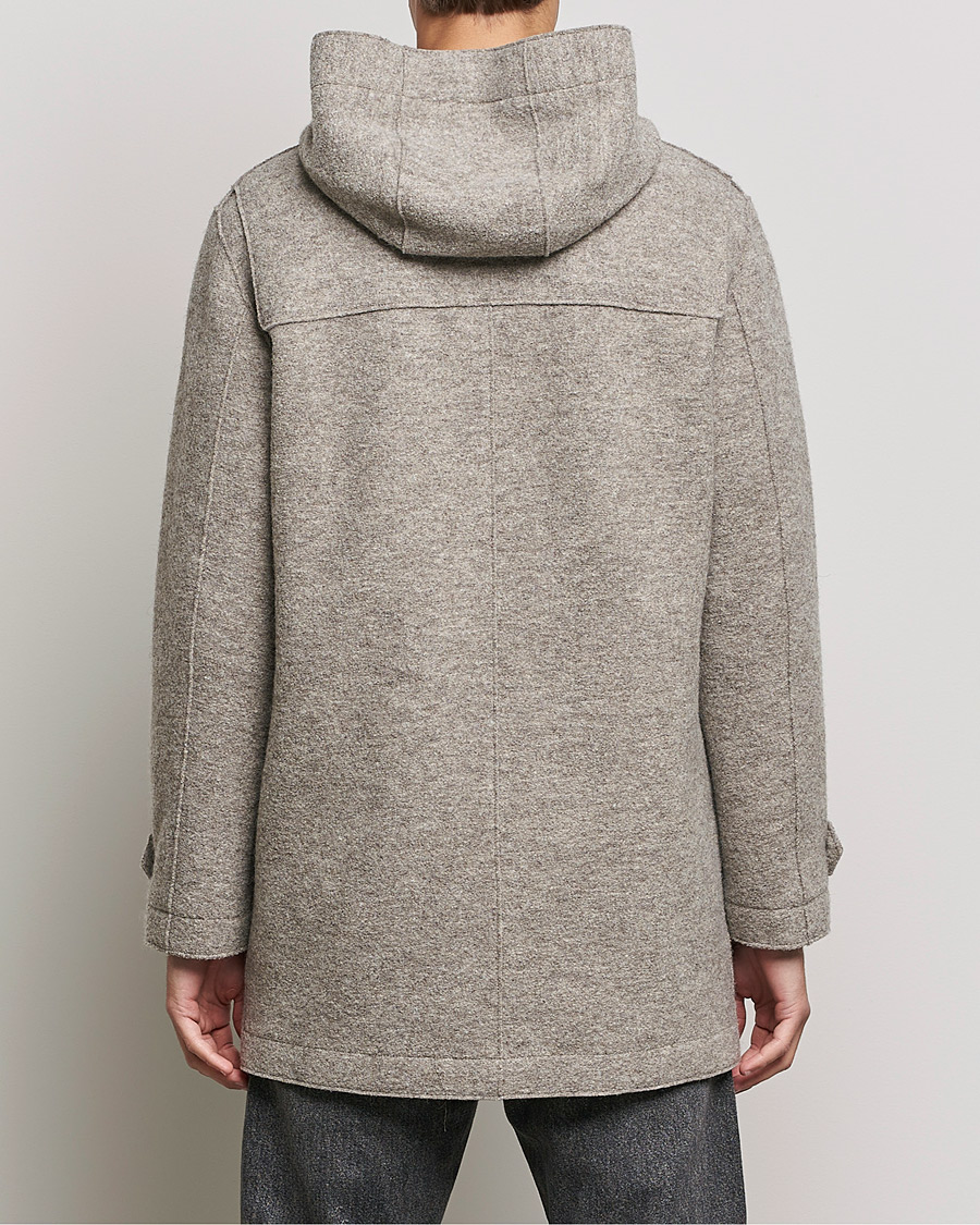 Homme | Manteaux Et Vestes | Harris Wharf London | Boiled Wool Duffle Coat Natural Casha