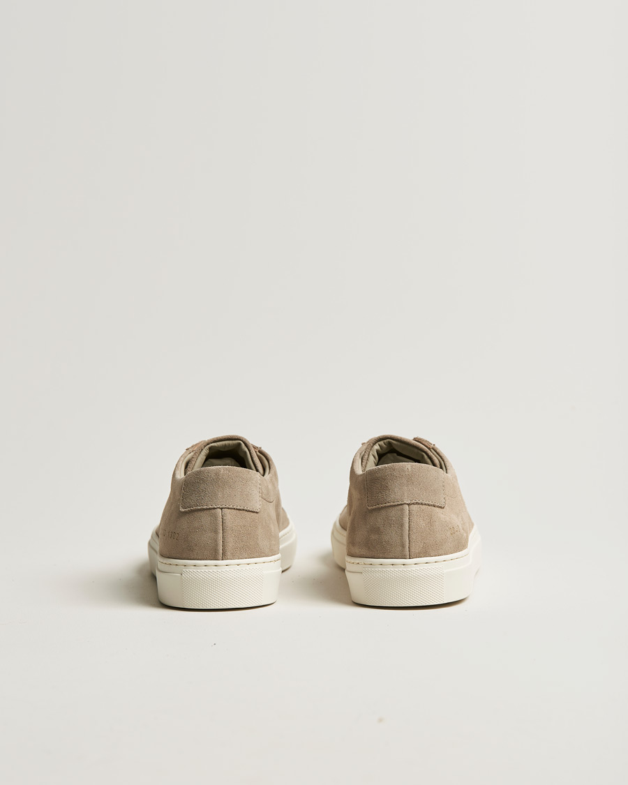 Homme | Common Projects Original Achilles Suede Sneaker Tan | Common Projects | Original Achilles Suede Sneaker Tan