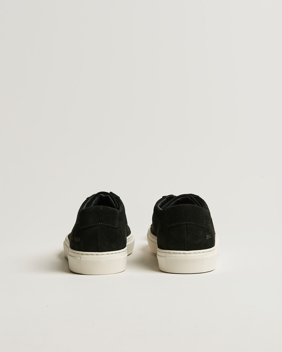 Homme | Common Projects Original Achilles Suede Sneaker Black | Common Projects | Original Achilles Suede Sneaker Black