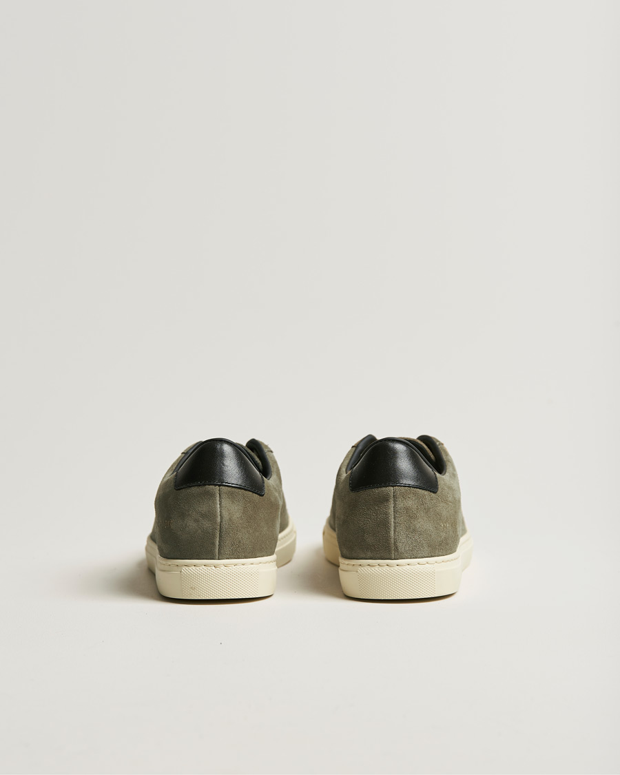 Homme | Common Projects Retro Low Suede Sneaker Olive | Common Projects | Retro Low Suede Sneaker Olive
