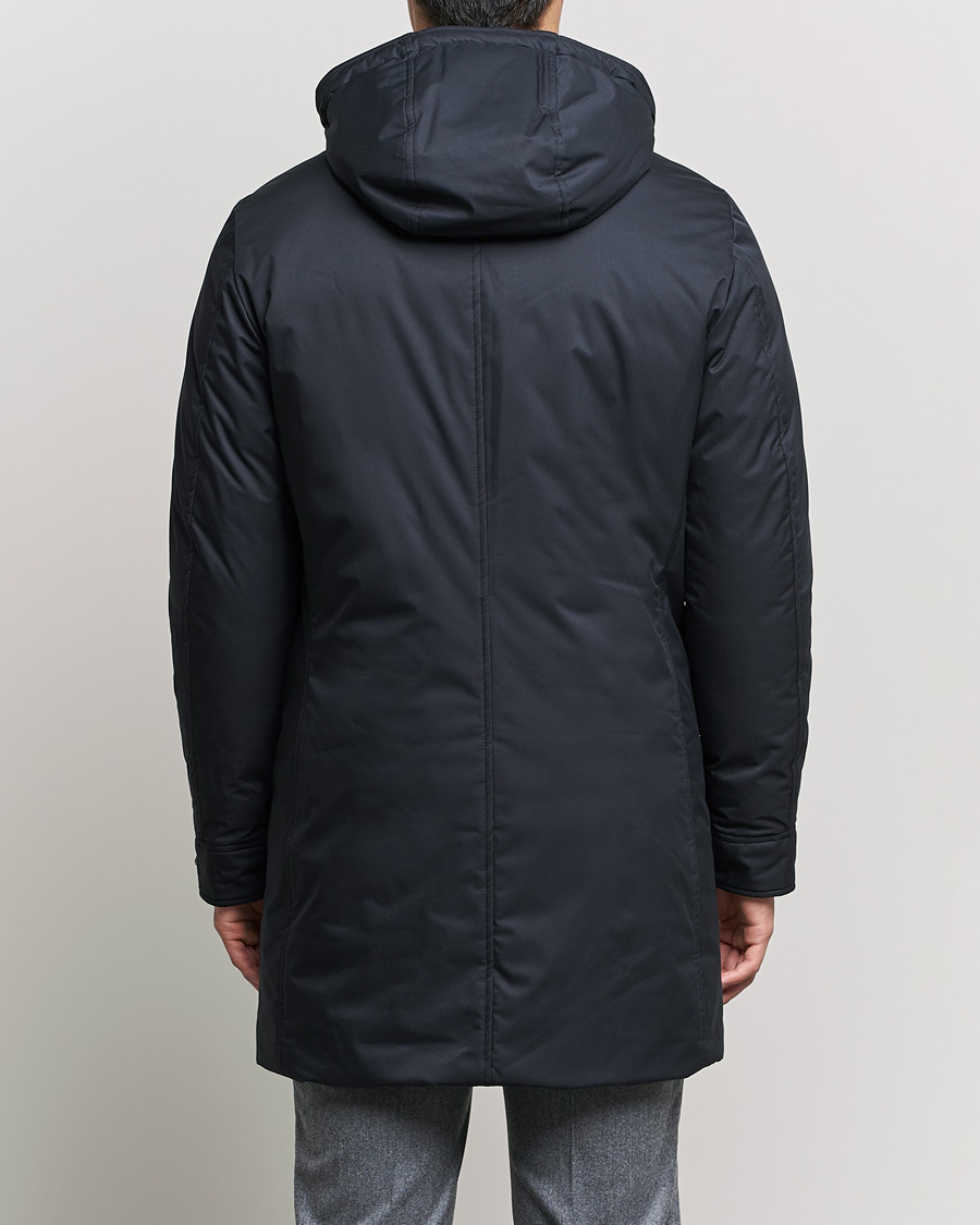 Homme | Manteaux Et Vestes | MooRER | Vermont Waterproof Padded Parka Navy