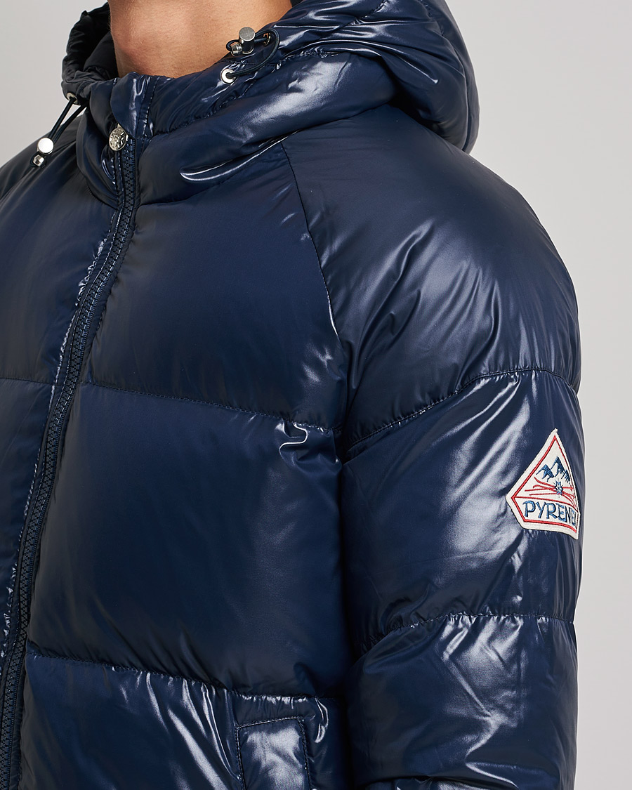 Homme | Manteaux Et Vestes | Pyrenex | Sten Hooded Puffer Jacket Amiral