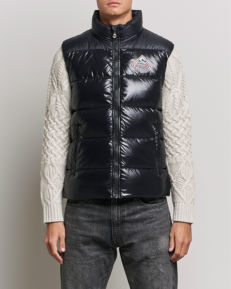 Homme | Manteaux Et Vestes | Pyrenex | John Down Puffer Vest Black