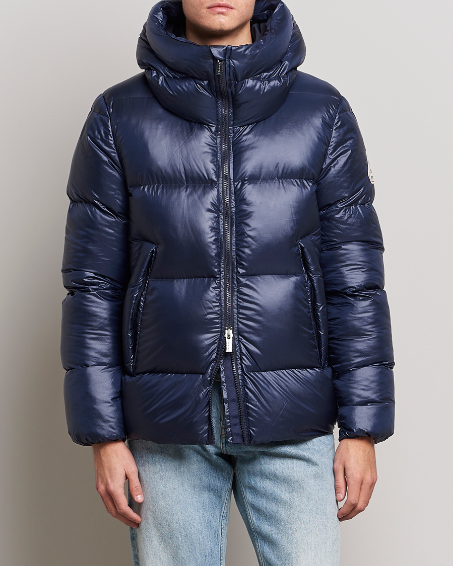 Homme | Manteaux Et Vestes | Pyrenex | Barry Hooded Down Jacket Amiral
