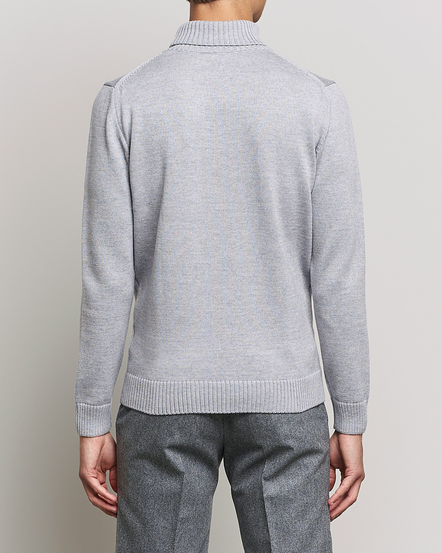 Homme | Pulls Et Tricots | Stenströms | Chunky Merino Rollneck Light Grey