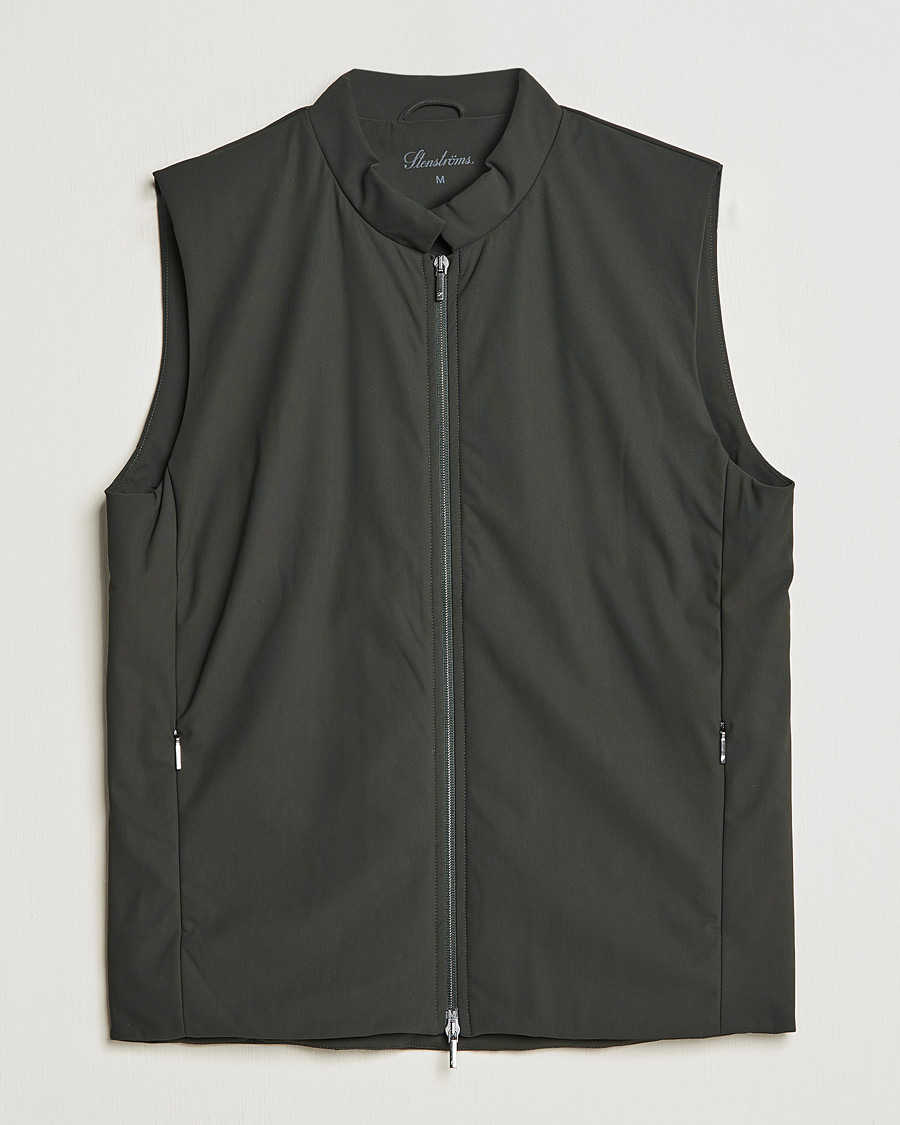 Homme | Gilets | Stenströms | Active Jersey Sport Vest Green