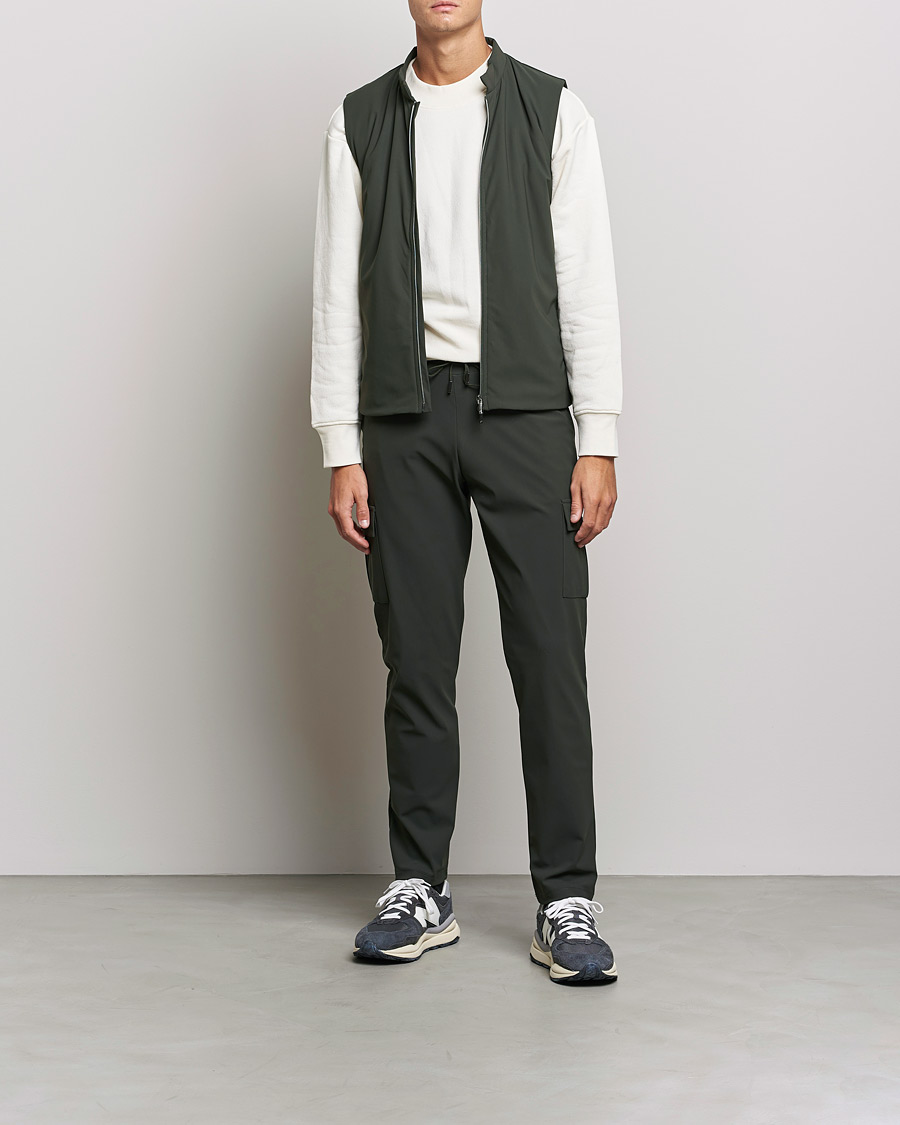 Homme | Gilets | Stenströms | Active Jersey Sport Vest Green