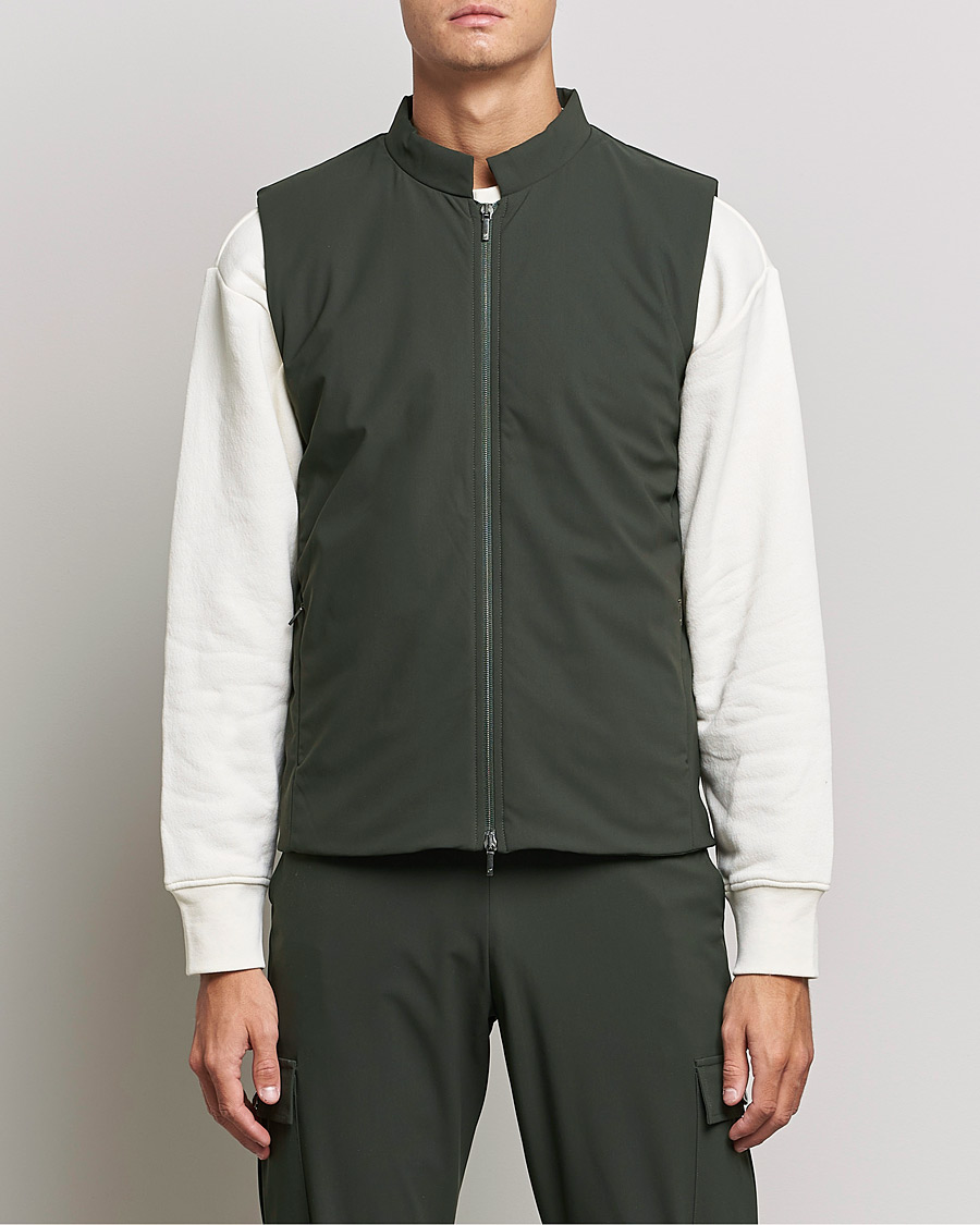 Homme | Gilets | Stenströms | Active Jersey Sport Vest Green