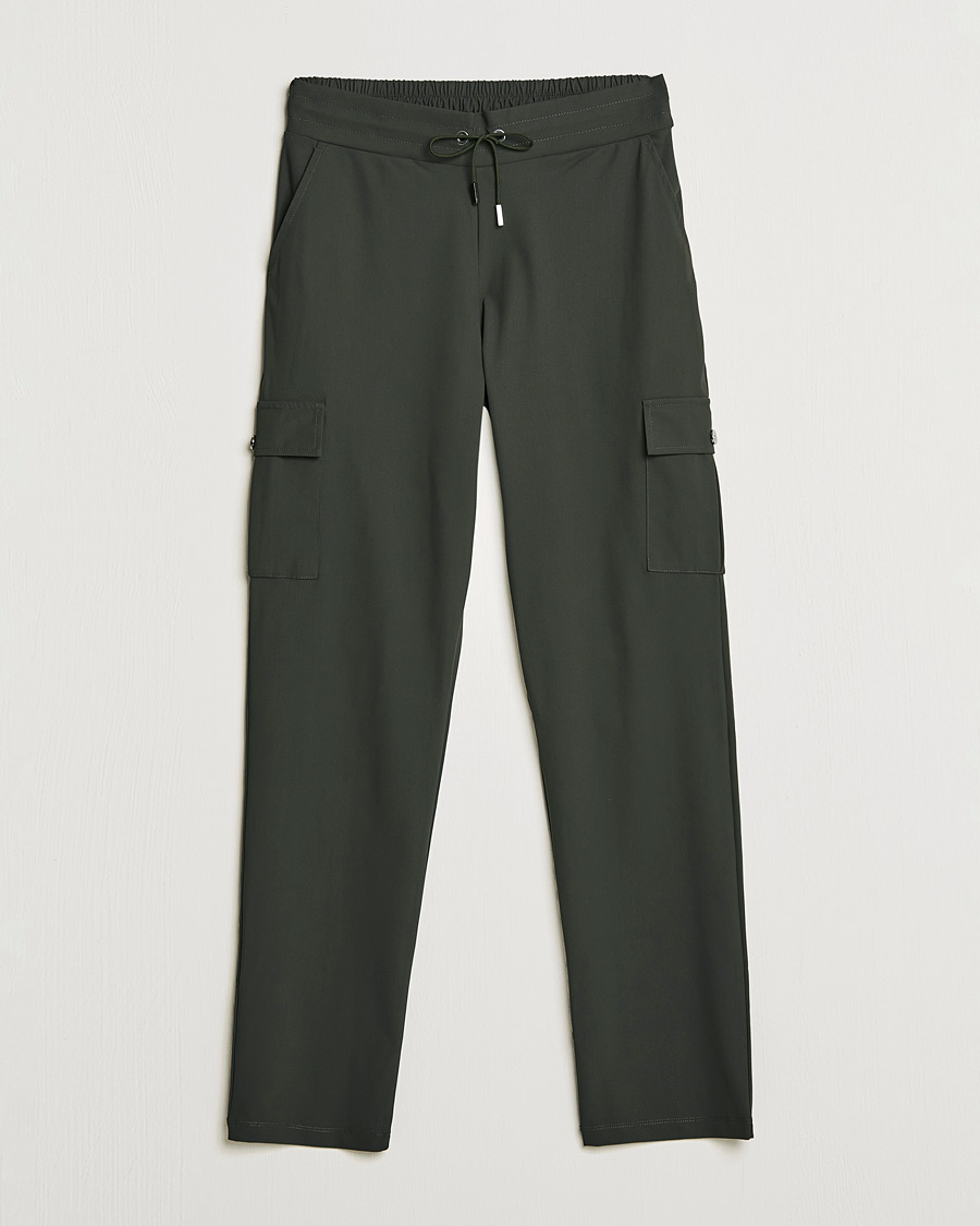 Homme | Pantalons | Stenströms | Active Jersey Sport Trousers Green