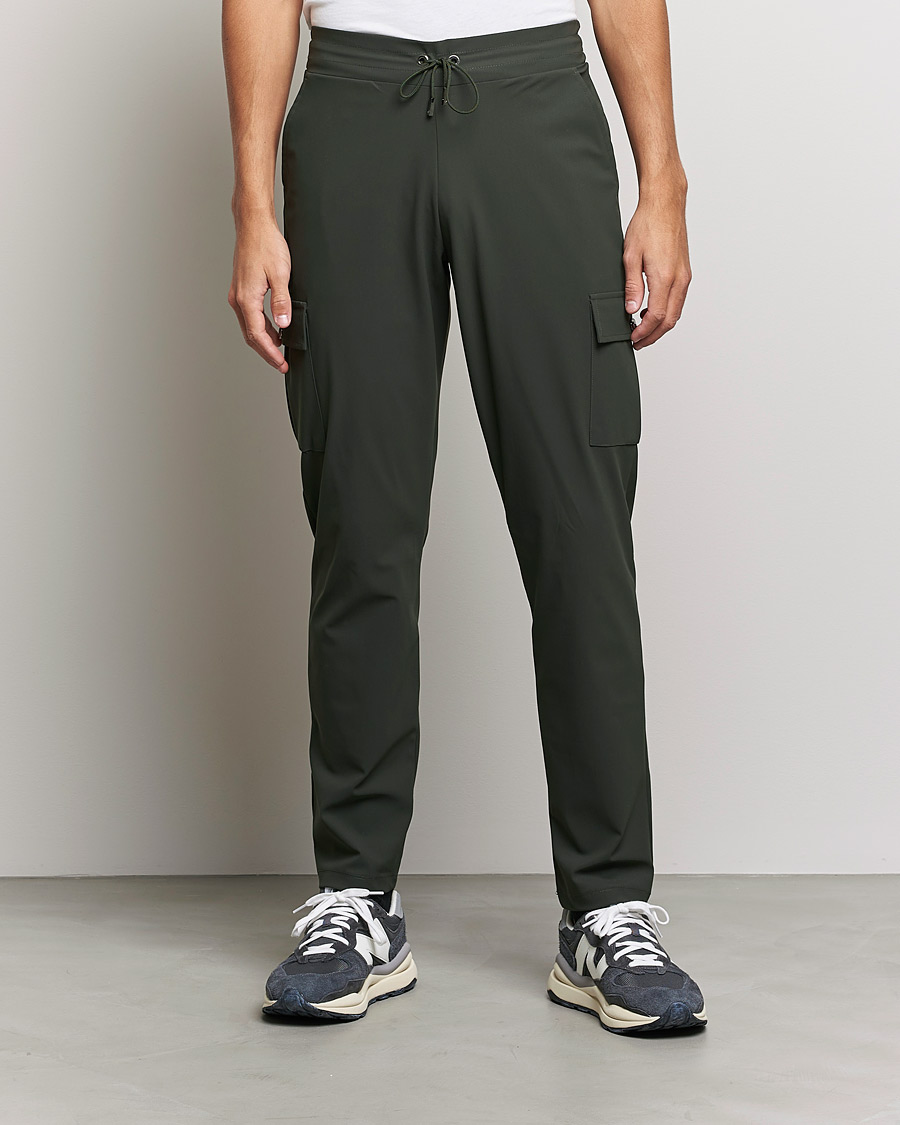 Homme | Pantalons | Stenströms | Active Jersey Sport Trousers Green
