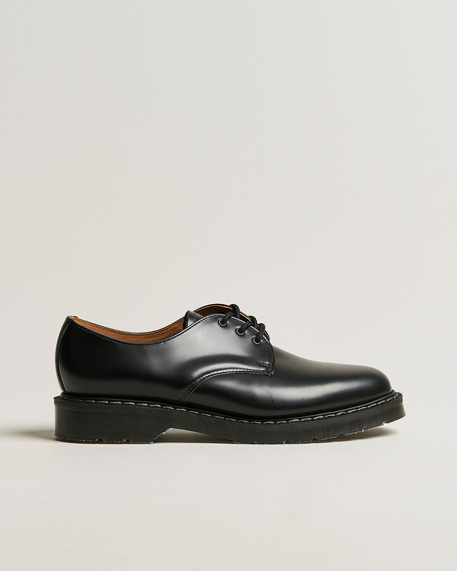 Homme | Derbies | Solovair | 3 Eye Gibson Shoe Black Shine