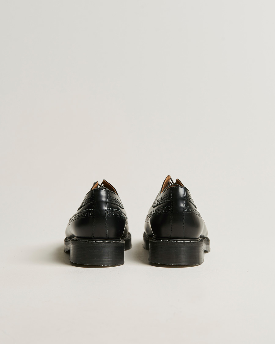 Homme | Richelieus | Solovair | American Brogue Shoe Black Shine