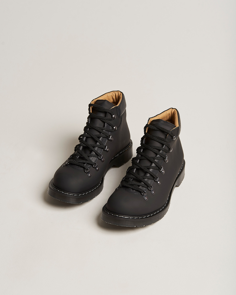 Homme | Bottes | Solovair | Urban Hiker Boot Black Waxy