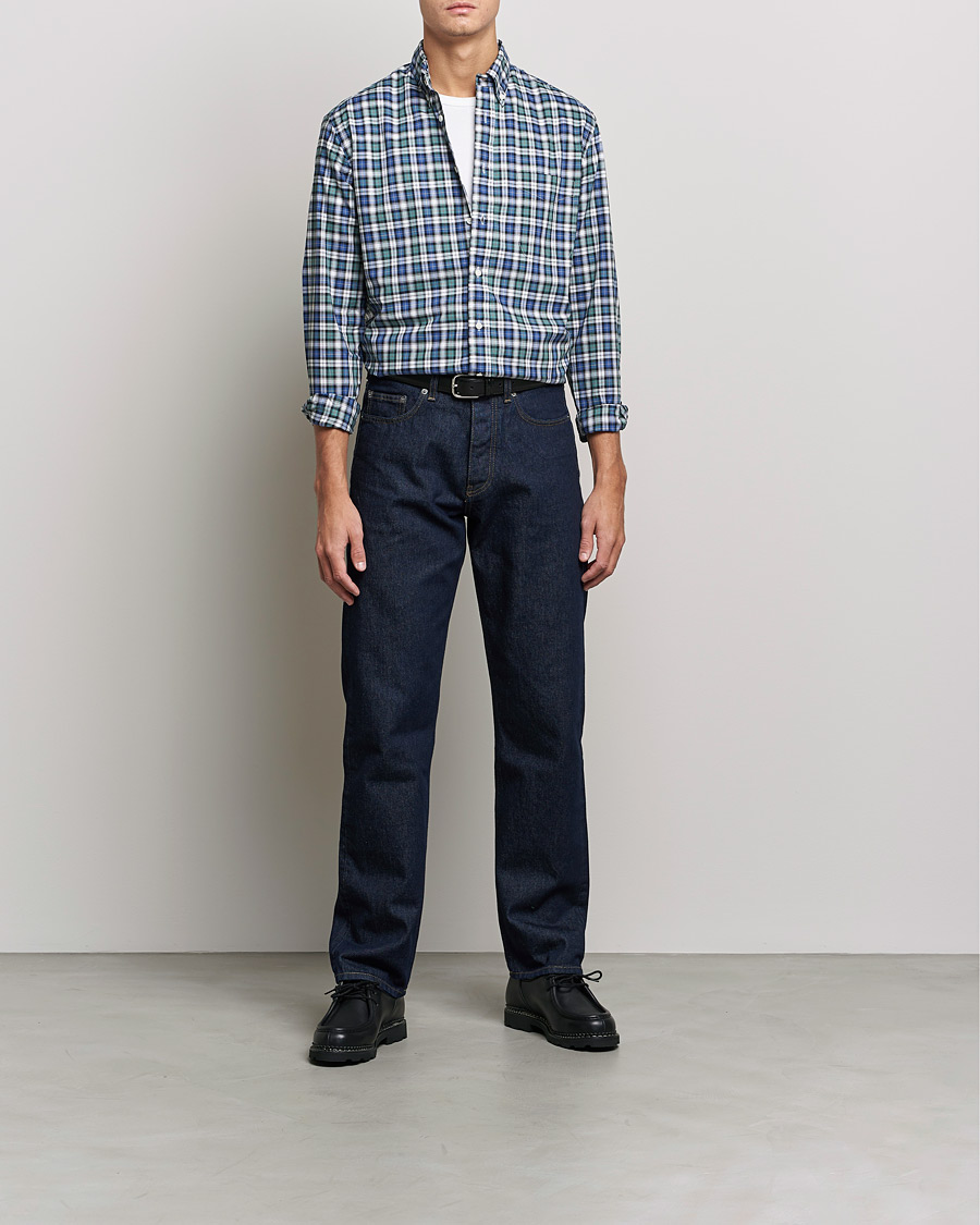 Homme | Chemises | Gitman Vintage | Button Down Poplin Shirt Daywatch Check