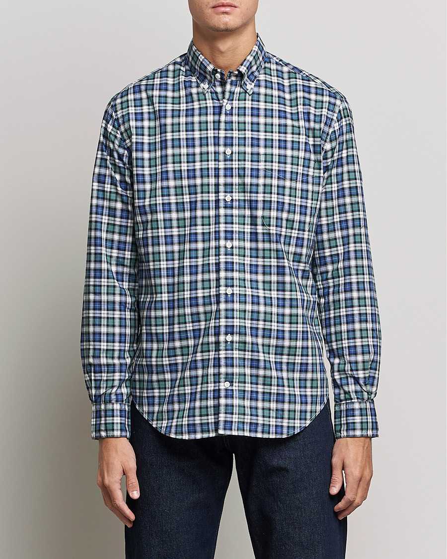 Homme | Chemises | Gitman Vintage | Button Down Poplin Shirt Daywatch Check