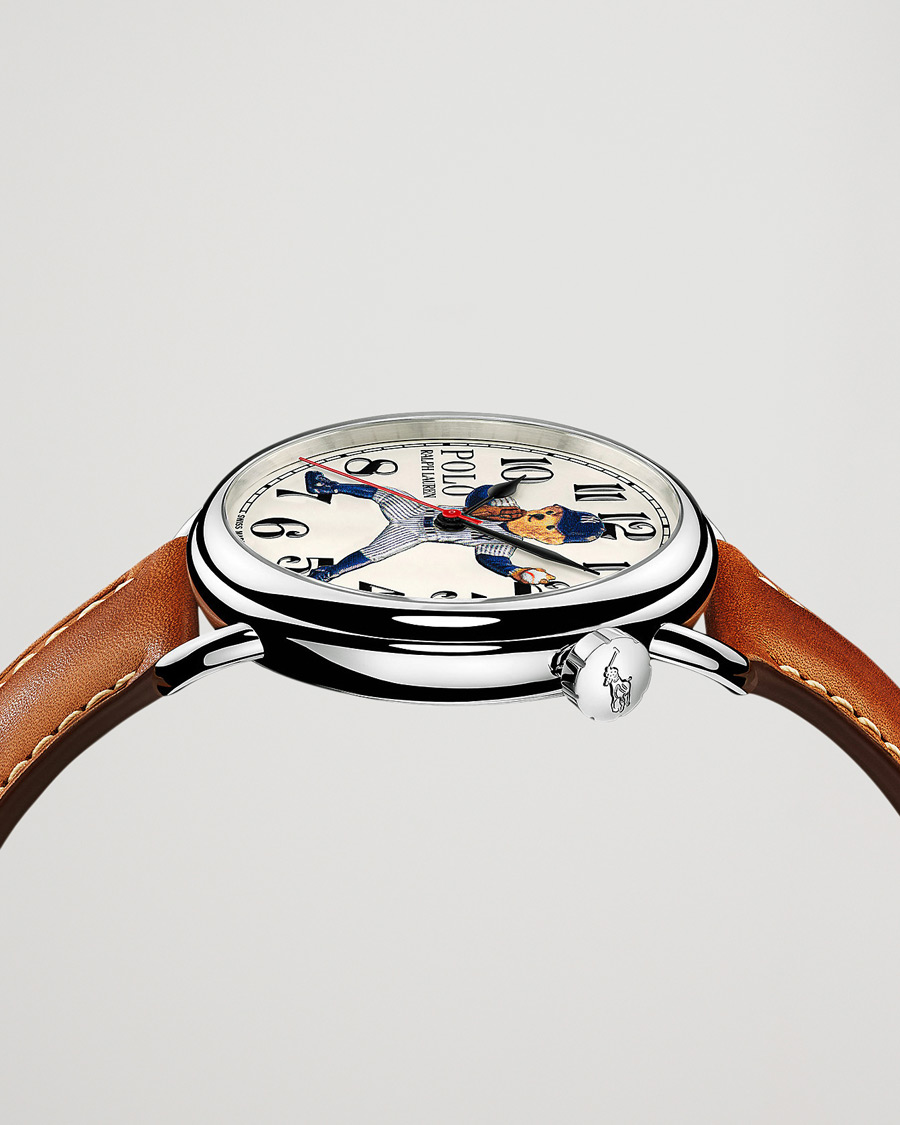 Homme | Polo Ralph Lauren 42mm Automatic Yankee Bear White Dial | Polo Ralph Lauren | 42mm Automatic Yankee Bear White Dial