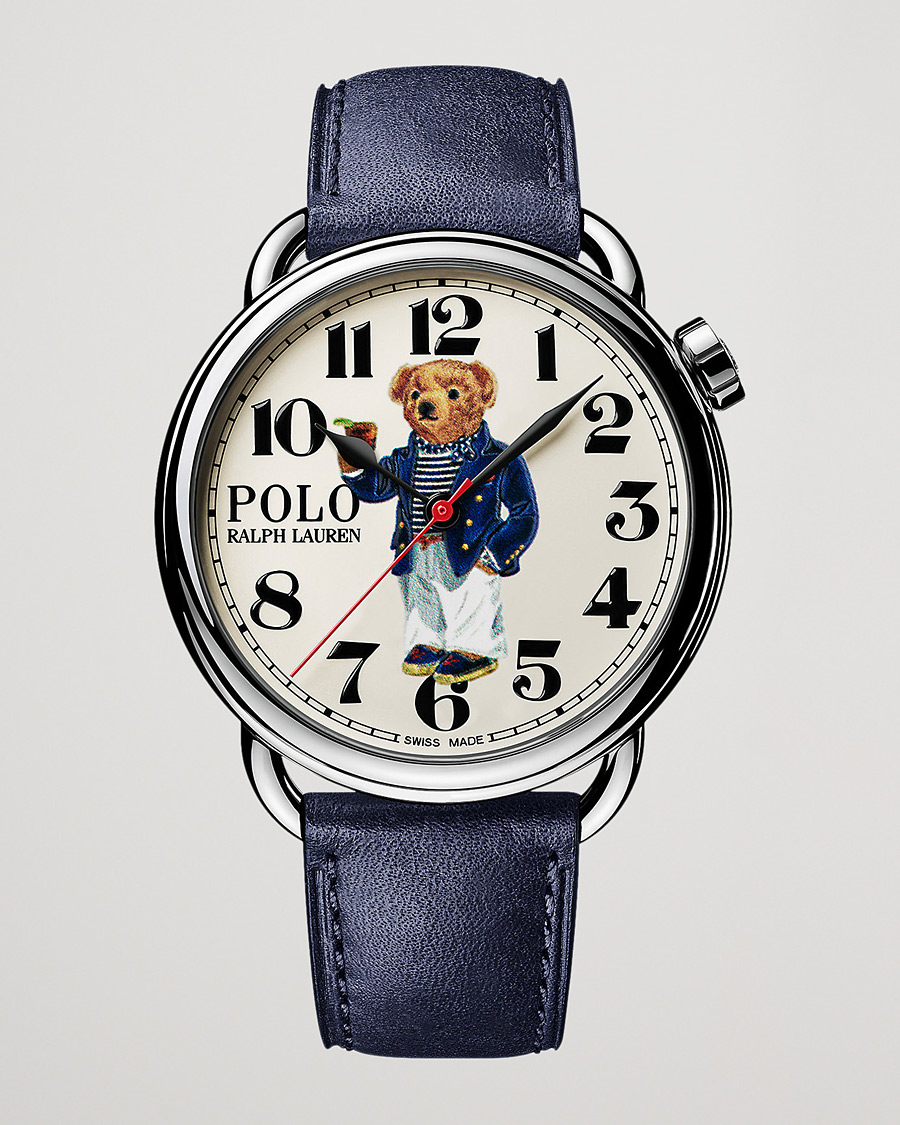 Homme | Polo Ralph Lauren 42mm Automatic Riviera Bear White Dial | Polo Ralph Lauren | 42mm Automatic Riviera Bear White Dial