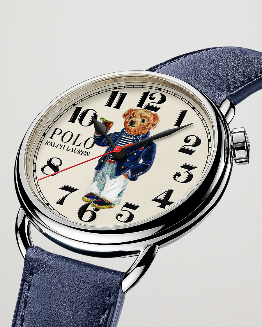 Homme | Polo Ralph Lauren 42mm Automatic Riviera Bear White Dial | Polo Ralph Lauren | 42mm Automatic Riviera Bear White Dial