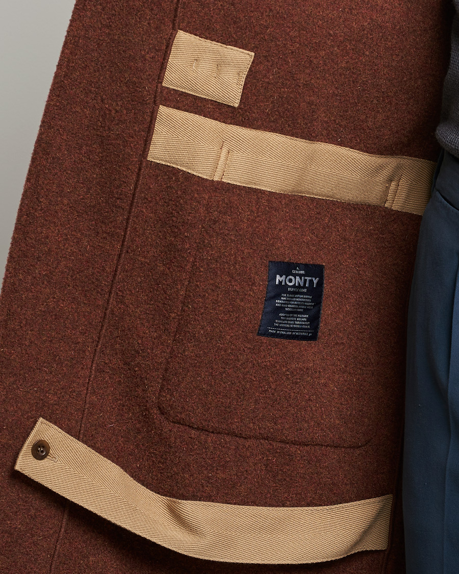 Homme | Manteaux Et Vestes | Gloverall | 575 Monty Original Duffle Coat Rust