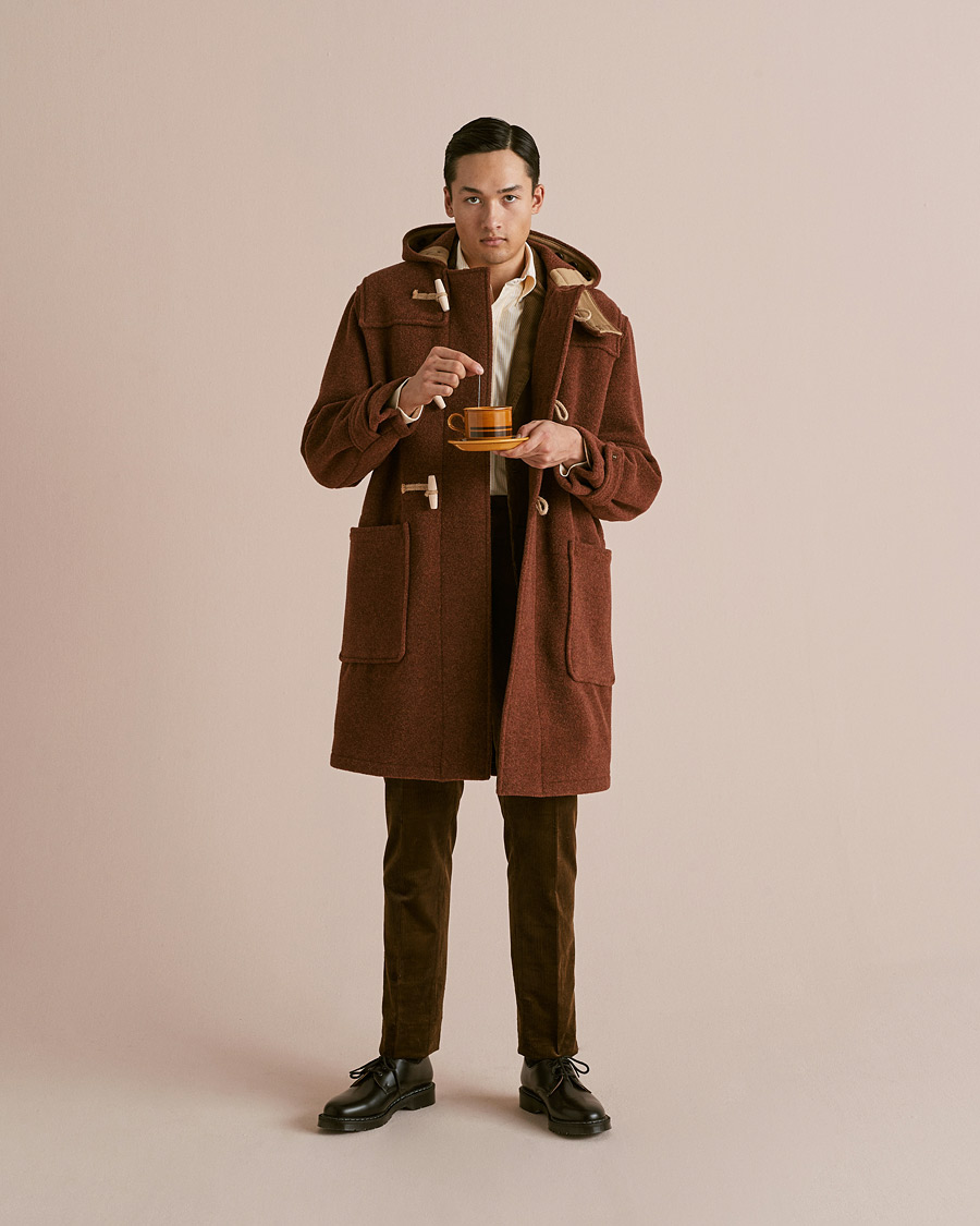 Homme | Manteaux Et Vestes | Gloverall | 575 Monty Original Duffle Coat Rust