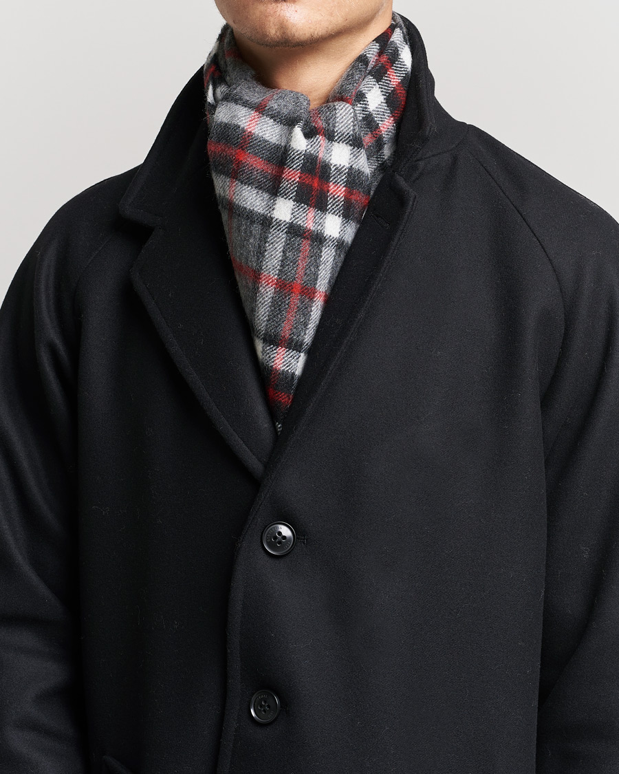 Homme |  | Gloverall | Lambswool Scarf Thomson Grey